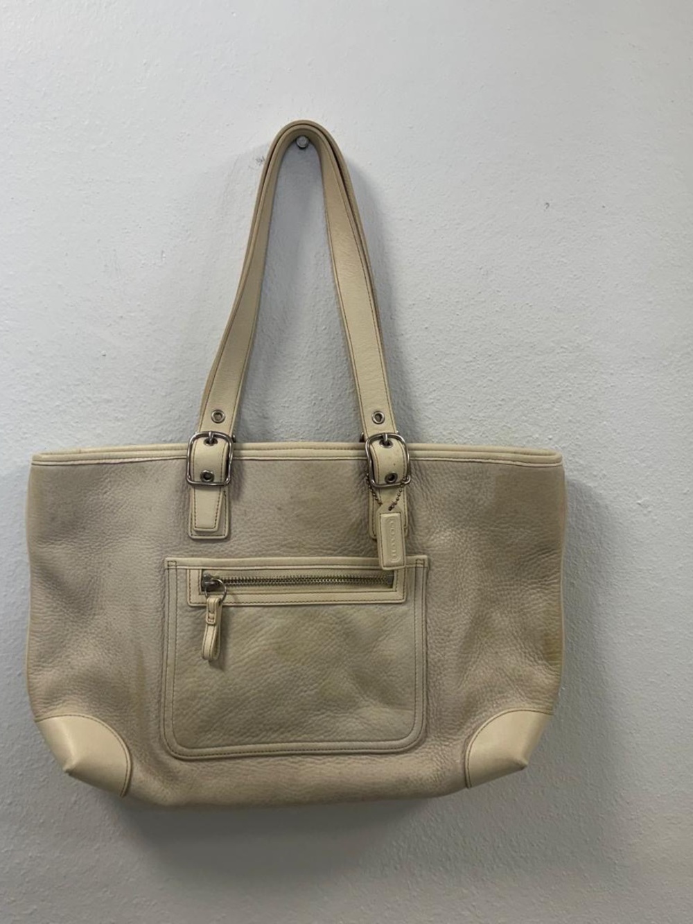 Coach Leather Tote Bag